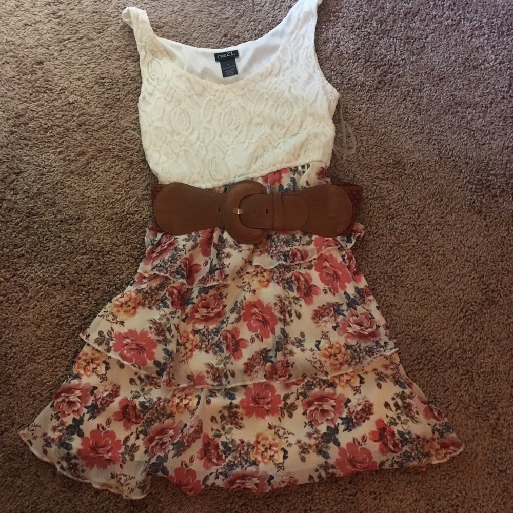 Super cute flower summer dress